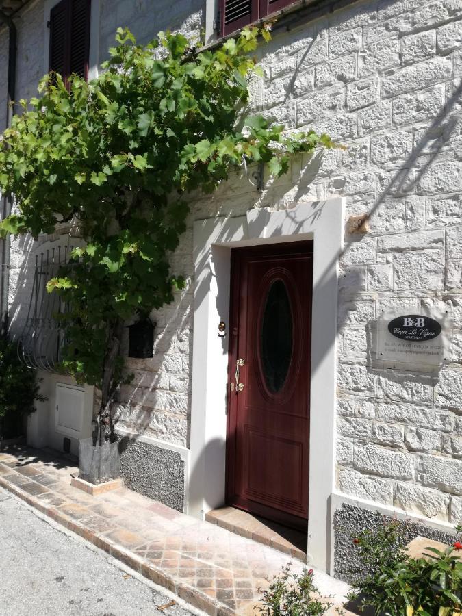 B&B Capo Le Vigne Sirolo Bagian luar foto
